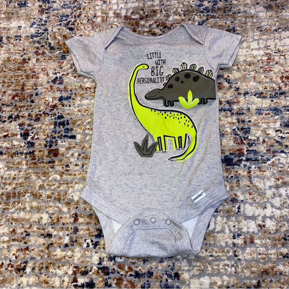 12/$15 Gerber Dinosaur Onesie